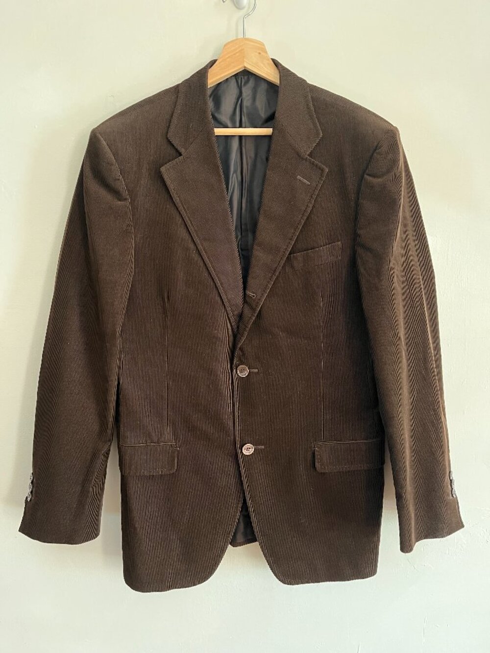 Yves Saint Laurent Rive Gauche Corduroy Blazer